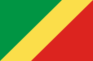 Drapeau du Congo Brazzaville.
